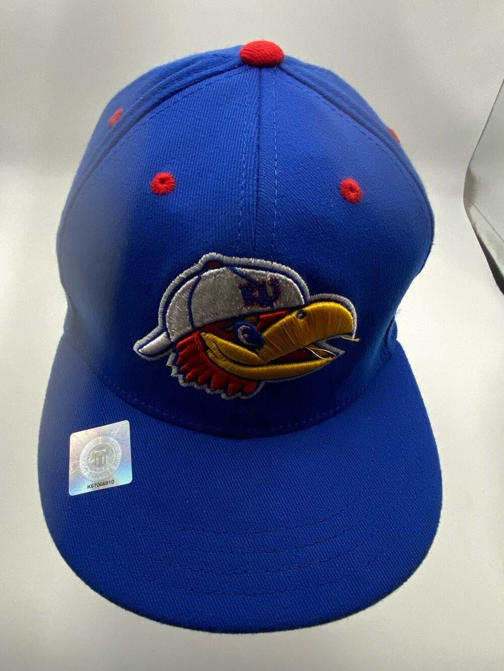 Kansas Jayhawks Top of the World Fitted Hat Cap